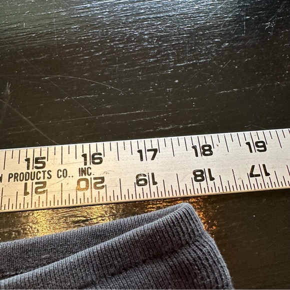 American Eagle Small Gray and Dark Gray Elastic Pants Workout Sweatpant Lounge - Picture 4 of 9